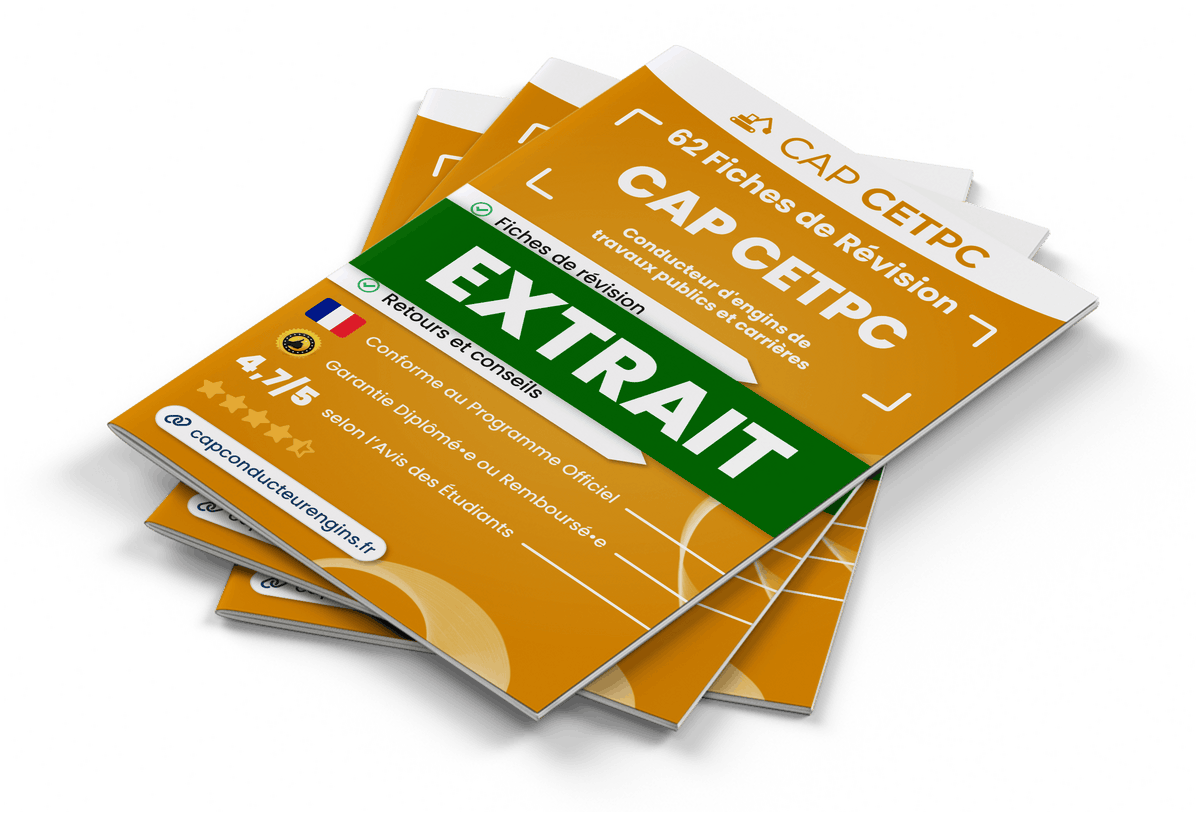 Extrait Fiches Révision gratuites CAP CETPC